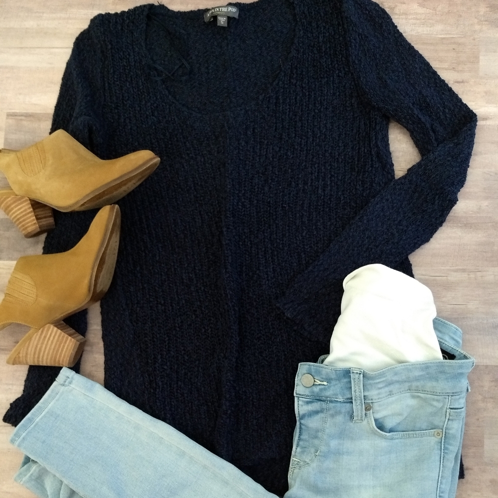 A Pea in the Pod textured Maternity Sweater